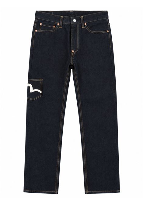 Jeans 5 tasche EVISU | 2EAHTM4JE1256INDX RAW INDIGO